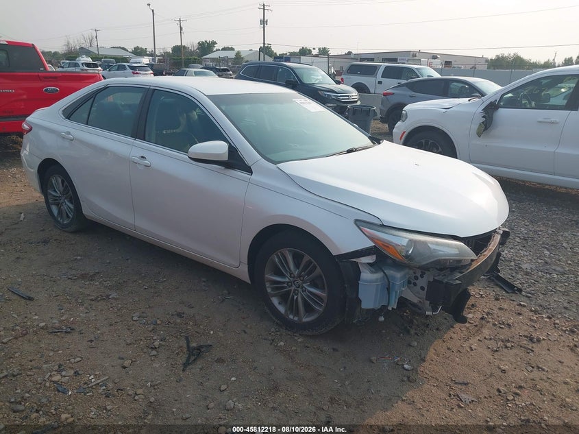 2015 TOYOTA CAMRY auction photo 1