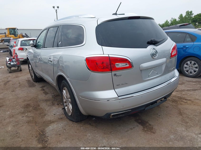 Vin: 5gakrakd6fj111242, lot: 46311082, buick enclave convenience 20153