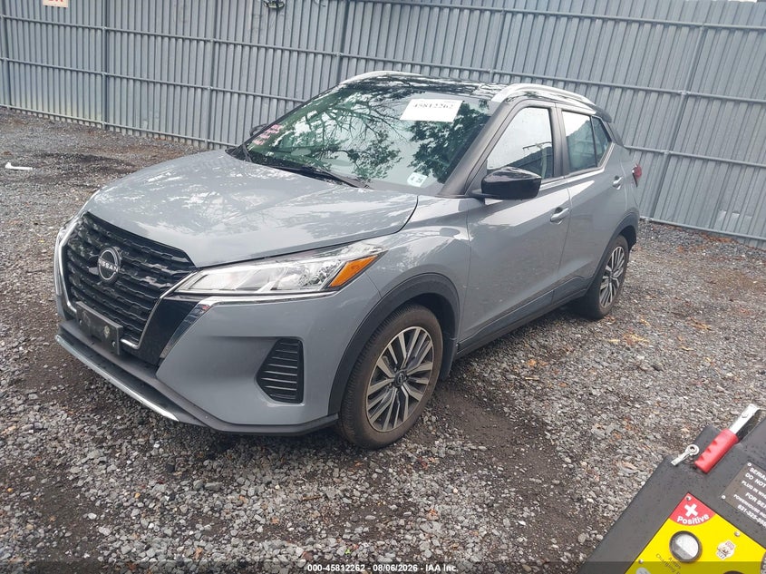 Vin: 3n1cp5cv9pl502681, lot: 46311108, nissan kicks sv xtronic cvt 20232