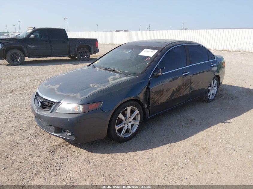 2004 Acura TSX, Левый бок, IAAI, VIN JH4CL95904C024351 — фото 2