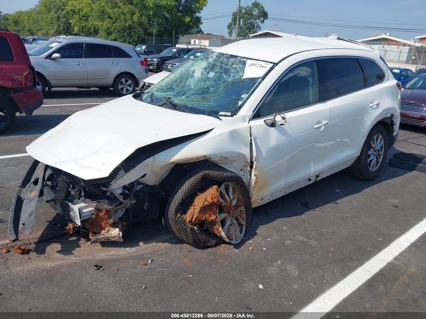 Vin: jm3tcacy0g0119499, lot: 46311112, mazda cx-9 touring 20162