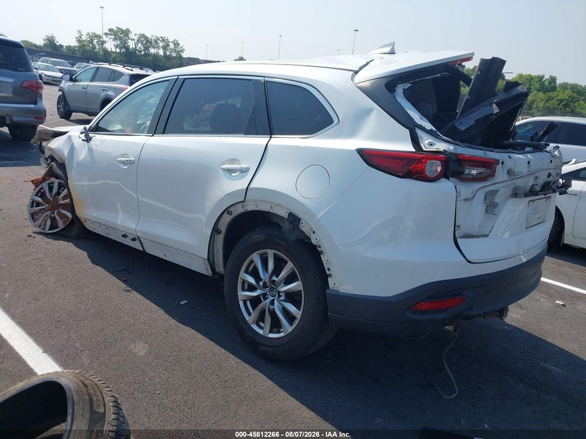 Vin: jm3tcacy0g0119499, lot: 46311112, mazda cx-9 touring 20163