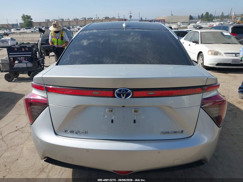 TOYOTA MIRAI 2017 VIN JTDBVRBD6HA001335