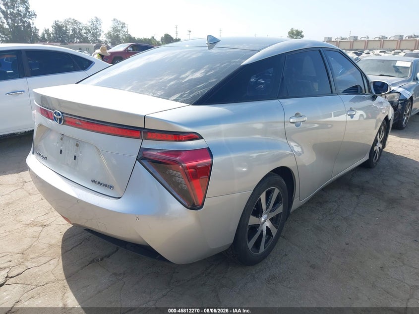 Vin: jtdbvrbd6ha001335, lot: 46311116, toyota mirai 20174