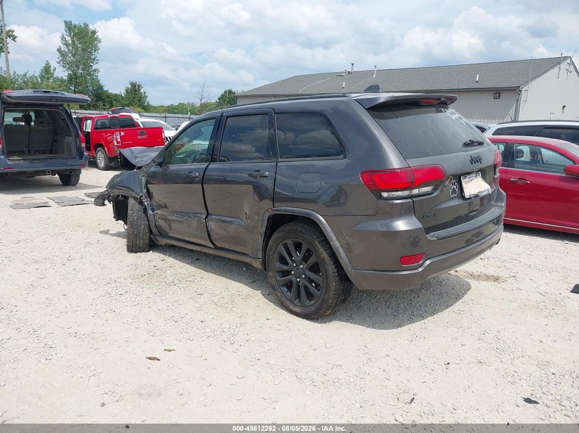 Vin: 1c4rjfag7jc189085, lot: 46311128, jeep grand cherokee altitude 4x4 20183