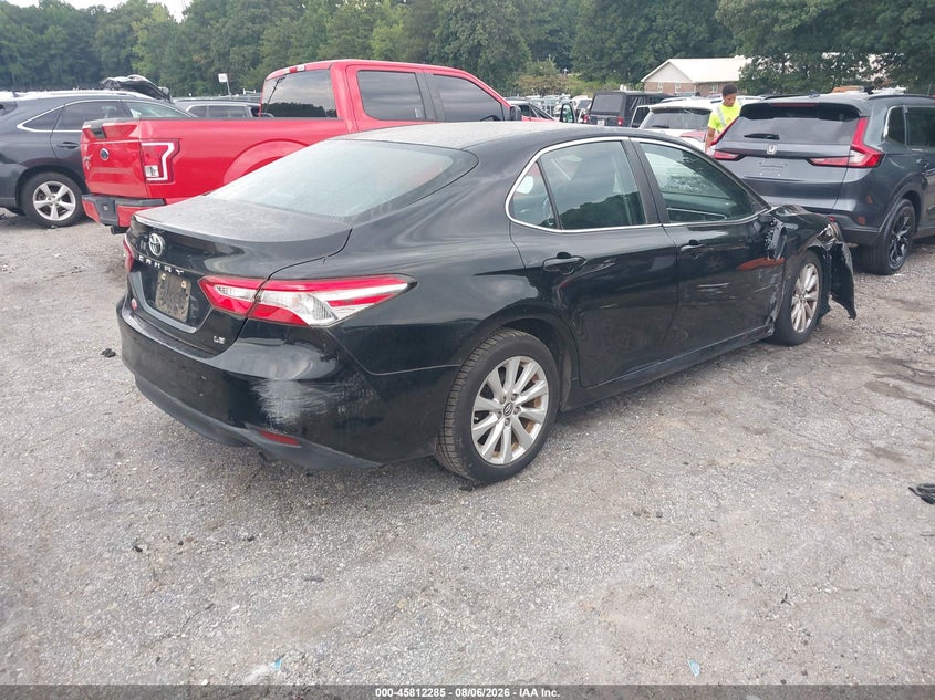 Vin: 4t1b11hk6ju530710, lot: 46311131, toyota camry le 20184