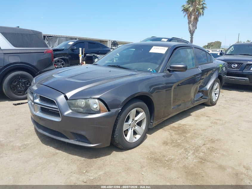 Vin: 2c3cdxbg7dh565386, lot: 46311133, dodge charger se 20132