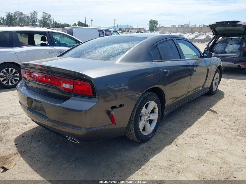 Vin: 2c3cdxbg7dh565386, lot: 46311133, dodge charger se 20134