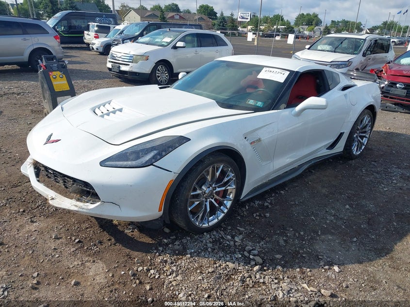Vin: 1g1yp2d61g5600282, lot: 46311140, chevrolet corvette z06 20162