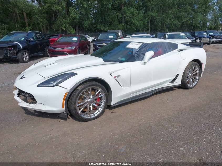 Vin: 1g1yp2d61g5600282, lot: 46311140, chevrolet corvette z06 20162