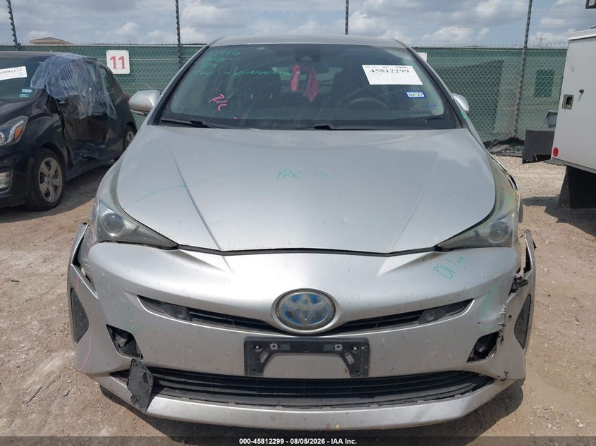 TOYOTA PRIUS 2018 VIN JTDKBRFU1J3589108