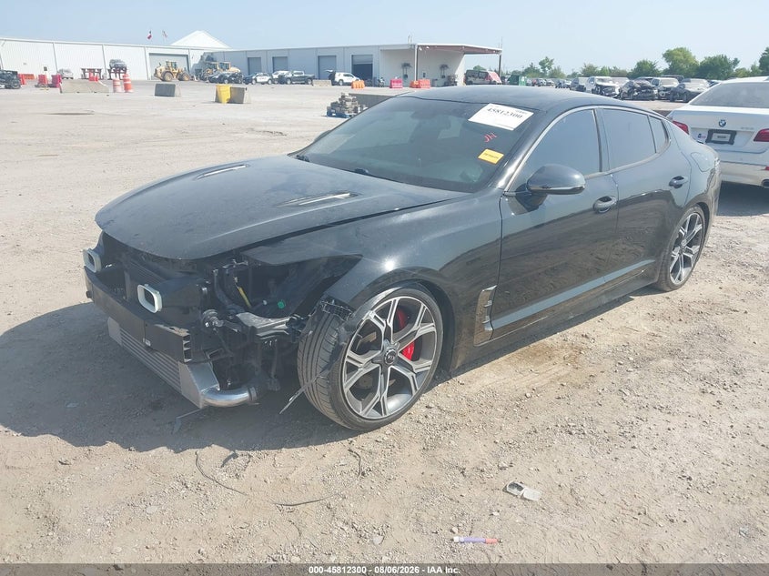 Vin: knae35lc9m6089129, lot: 46311146, kia stinger gt 20212