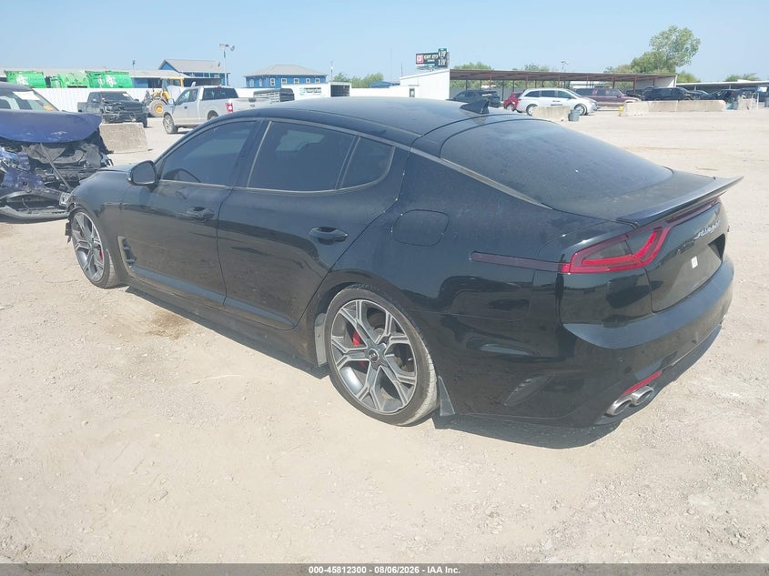Vin: knae35lc9m6089129, lot: 46311146, kia stinger gt 20213