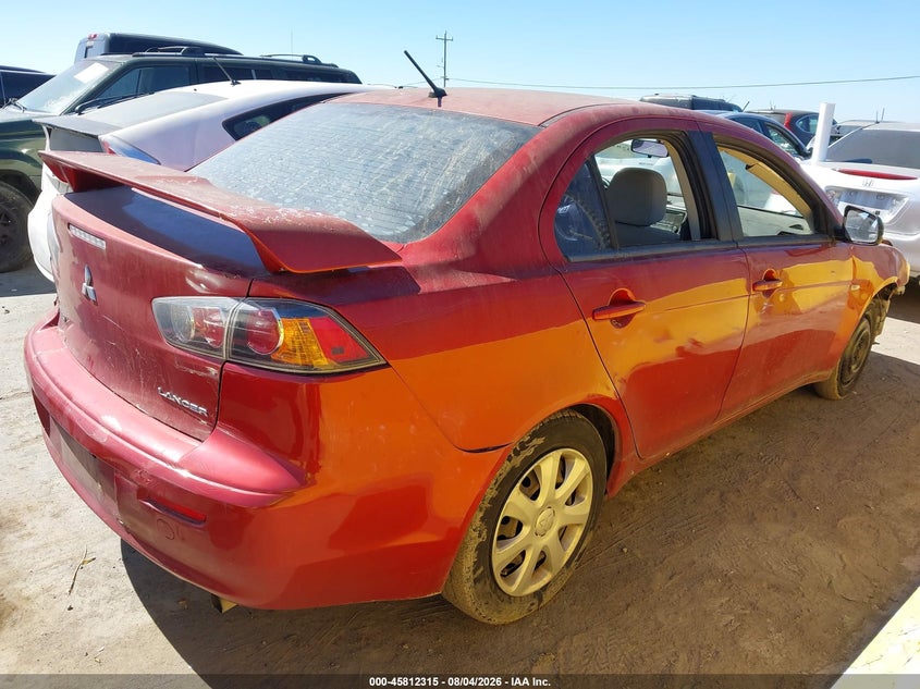 Vin: ja32u2fu5eu001792, lot: 46311161, mitsubishi lancer es 20144
