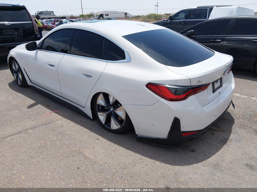 Vin: wby63hd04tfw28041, lot: 46311173, bmw i4 gran coupe edrive40 20263