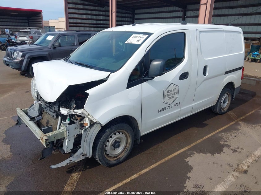 Vin: 3n6cm0kn1fk736356, lot: 46311206, nissan nv200 s 20152