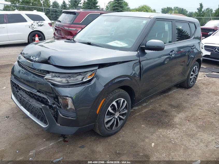 Vin: kndj23auxn7811787, lot: 46311212, kia soul lx 20222