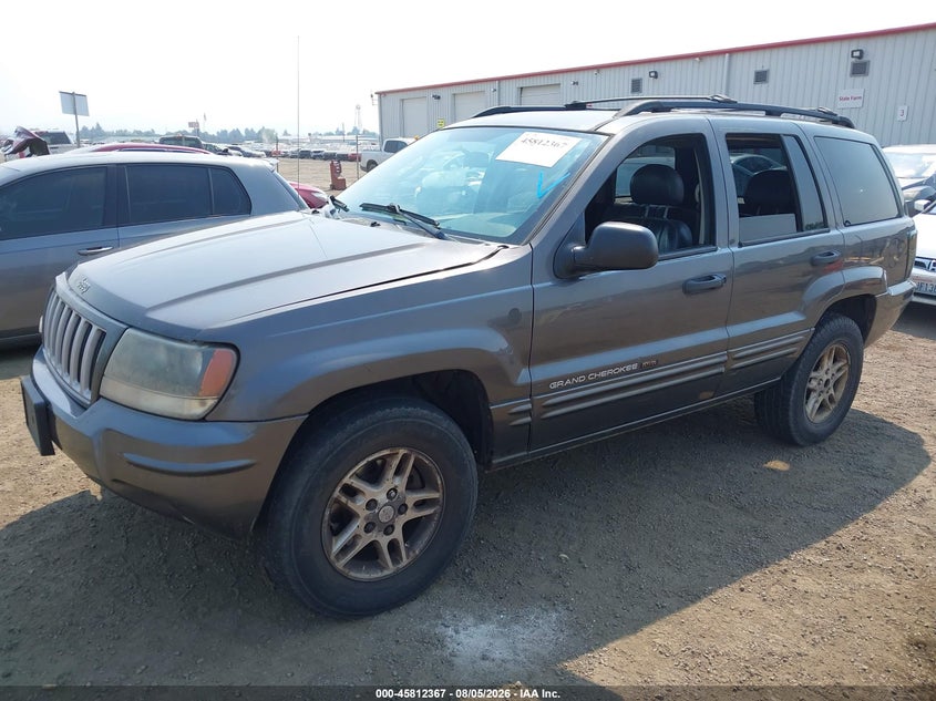 2004 Jeep Grand Cherokee Laredo, Front End, IAAI, VIN 1J4GW48S14C366736 — photo 2