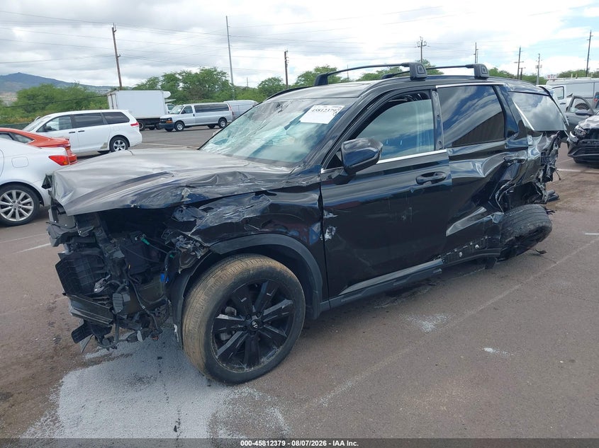 Vin: km8r34ge9ru660479, lot: 46311225, hyundai palisade xrt 20242