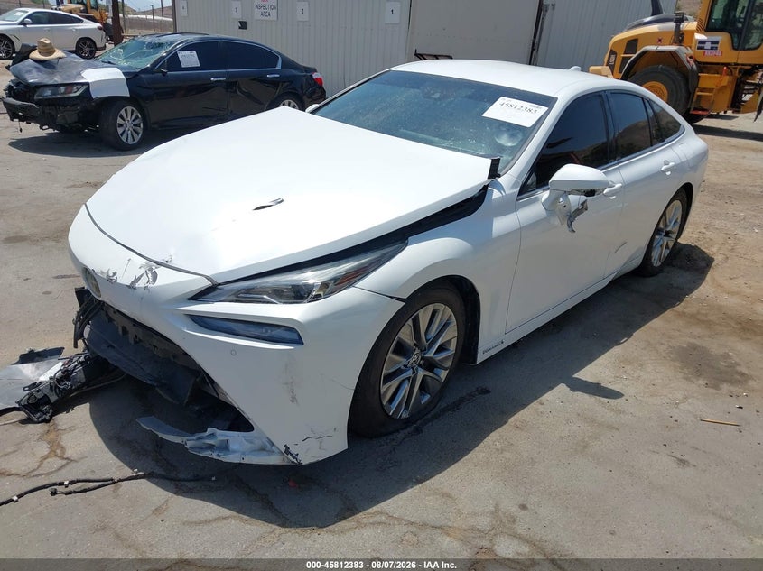 Vin: jtdaaaaa7ma000575, lot: 46311229, toyota mirai xle 20212