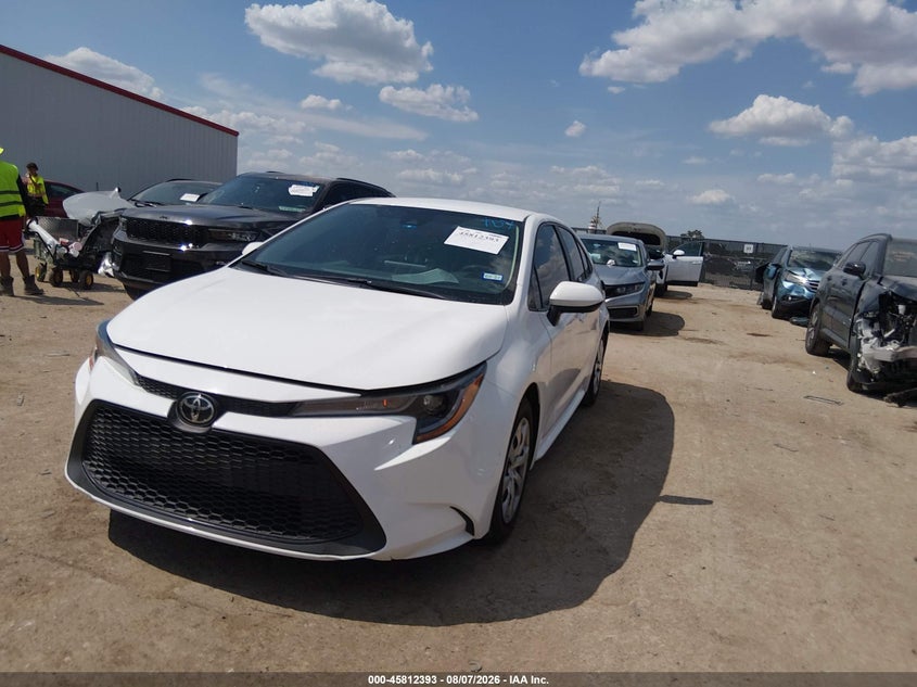 Vin: 5yfepmae8mp192427, lot: 46311239, toyota corolla le 20212