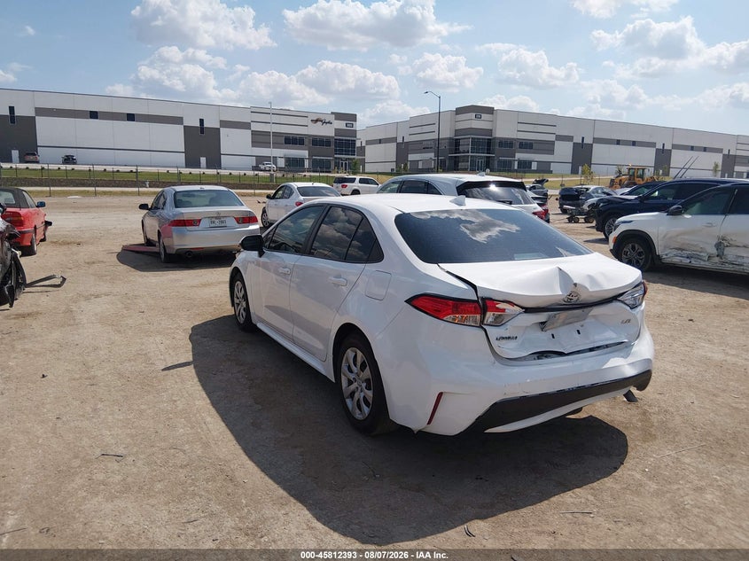 Vin: 5yfepmae8mp192427, lot: 46311239, toyota corolla le 20213