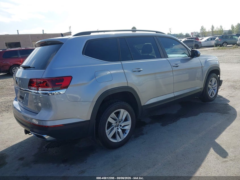 Vin: 1v2ap2ca9mc525268, lot: 46311241, volkswagen atlas 2.0t s 20214