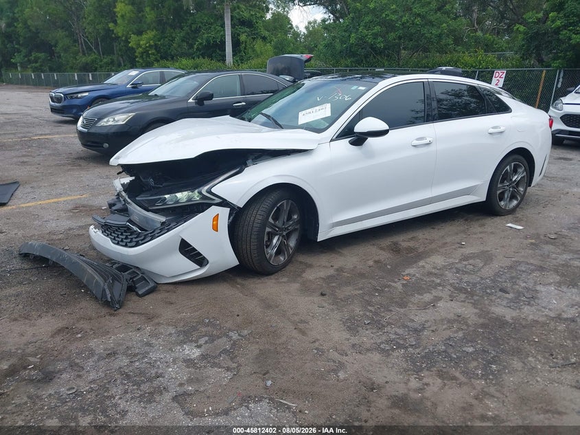 Vin: 5xxg34j20pg201306, lot: 46311248, kia k5 ex 20232