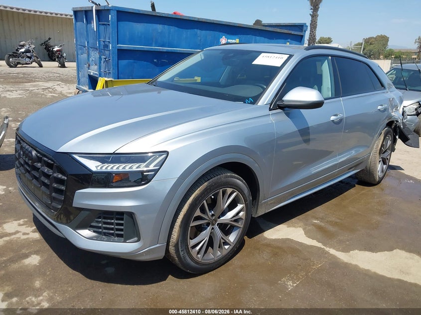 Vin: wa1avbf10pd008436, lot: 46311256, audi q8 premium 55 tfsi quattro tiptronic 20232