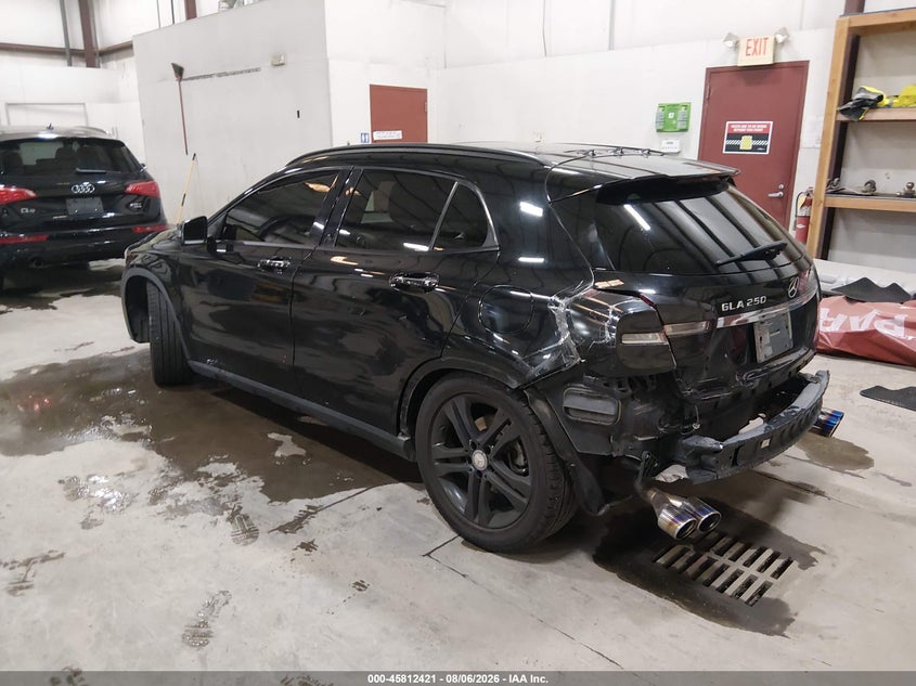 Vin: wdctg4eb8fj182490, lot: 46311267, mercedes-benz gla 250 20153