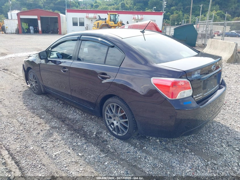 2012 SUBARU IMPREZA auction photo 3