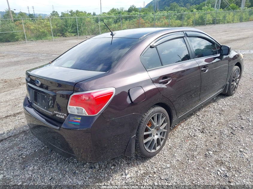 2012 SUBARU IMPREZA auction photo 4
