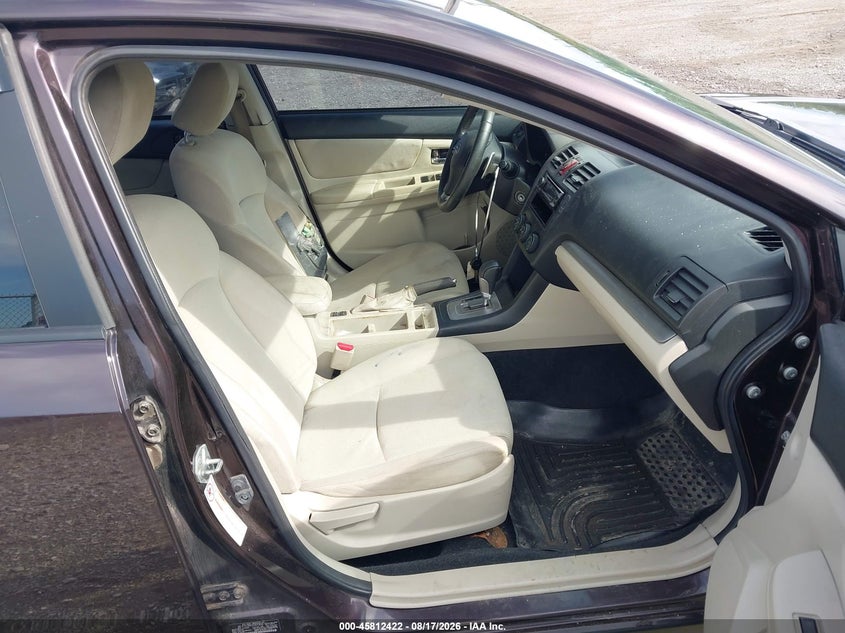 2012 SUBARU IMPREZA auction photo 5