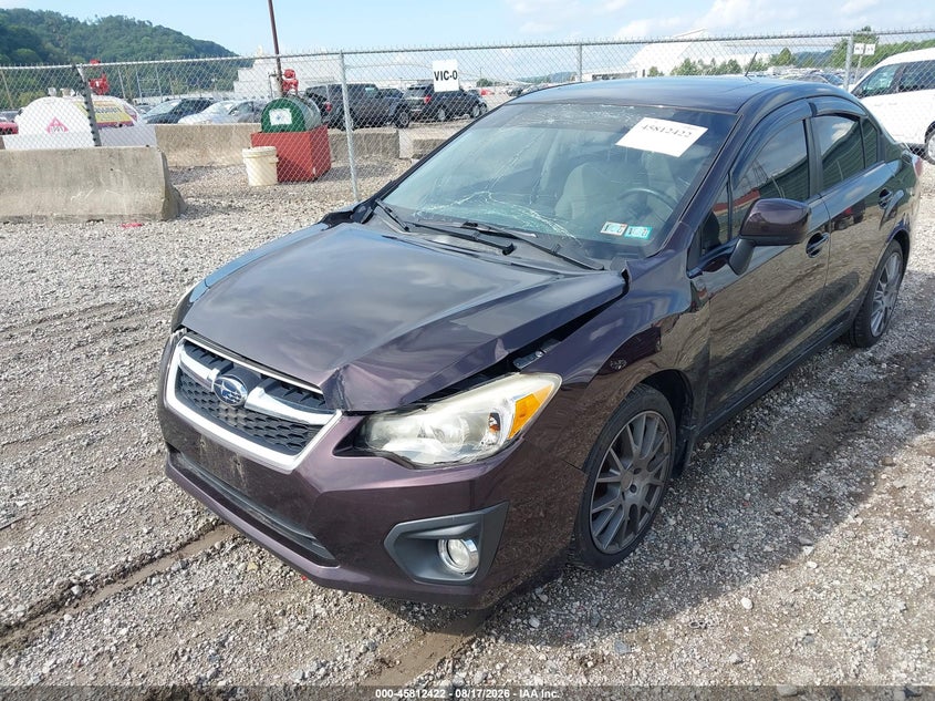 2012 SUBARU IMPREZA auction photo 6