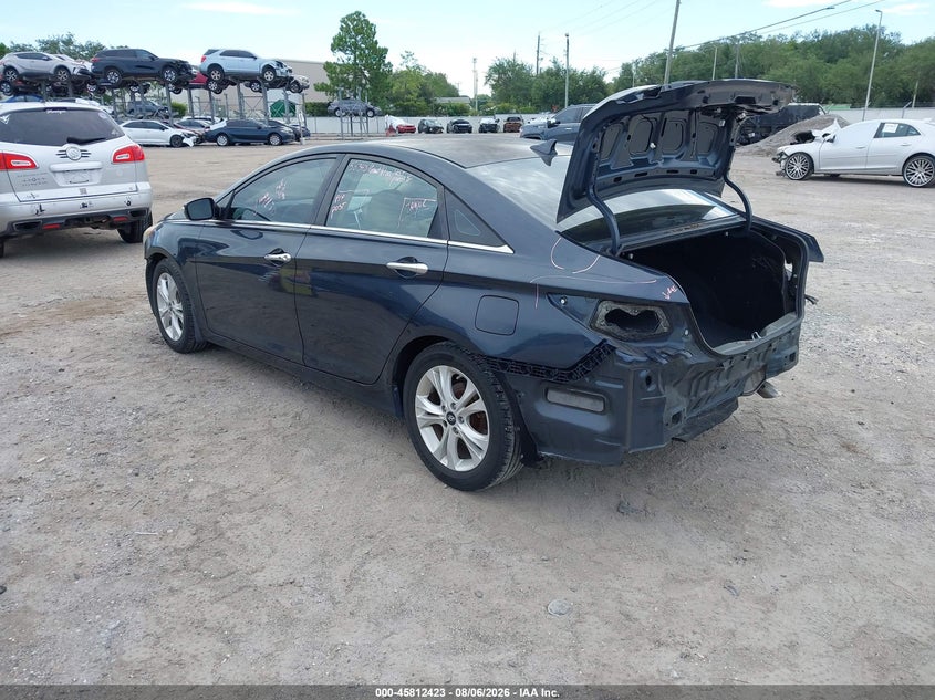 Vin: 5npec4ac2bh261634, lot: 46311269, hyundai sonata limited 20113
