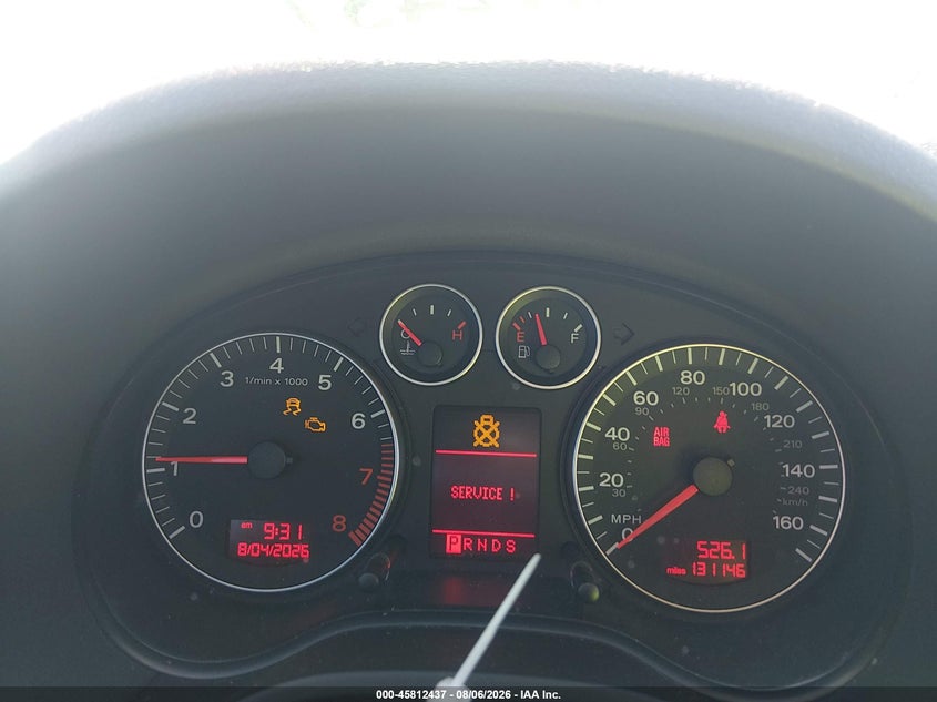 AUDI A3 2007 VIN WAUKD78P07A207335