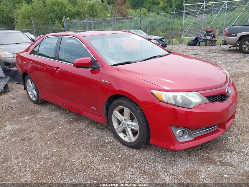 2014 TOYOTA CAMRY HYBRID auction photo 1
