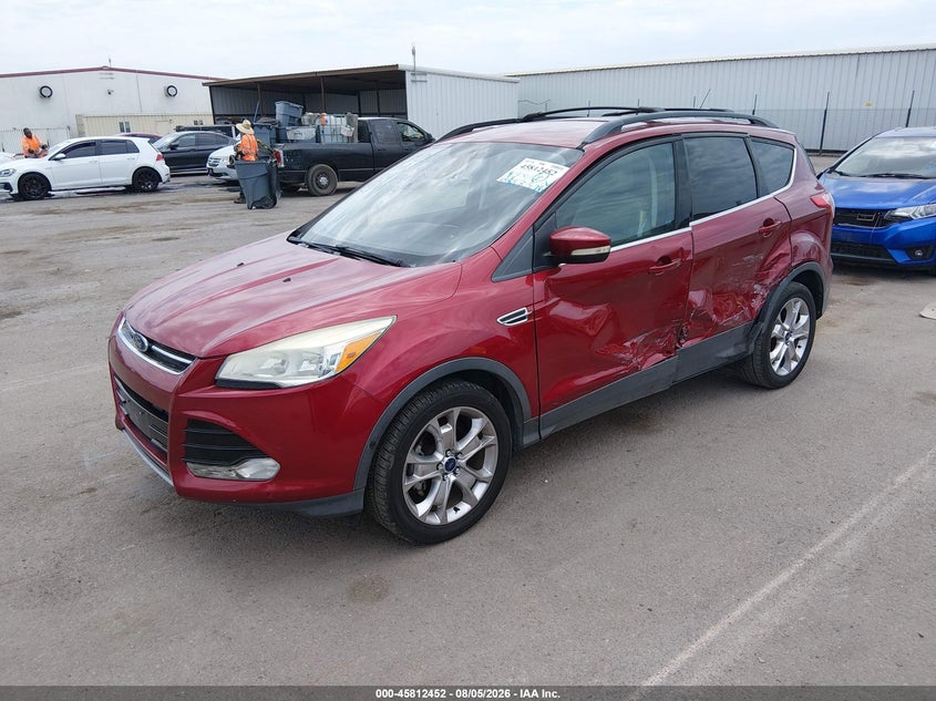 Vin: 1fmcu0hx2duc62308, lot: 46311298, ford escape sel 20132