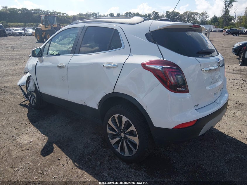 Vin: kl4cjesm5nb509434, lot: 46311302, buick encore awd preferred 20223