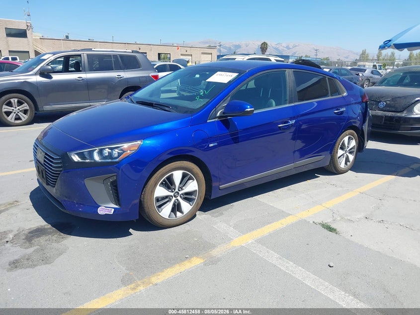 Vin: kmhc75ld5ku135843, lot: 46311304, hyundai ioniq plug-in hybrid limited 20192