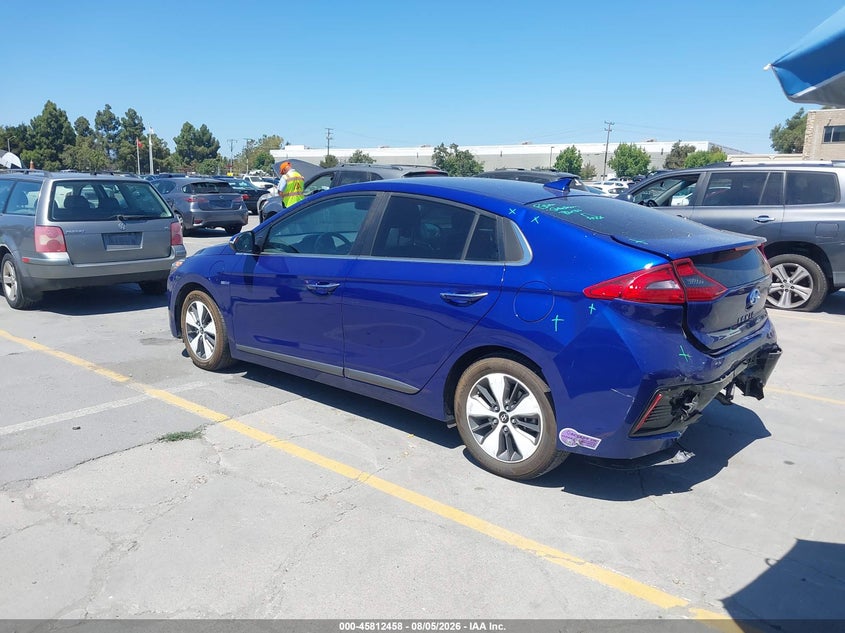 Vin: kmhc75ld5ku135843, lot: 46311304, hyundai ioniq plug-in hybrid limited 20193