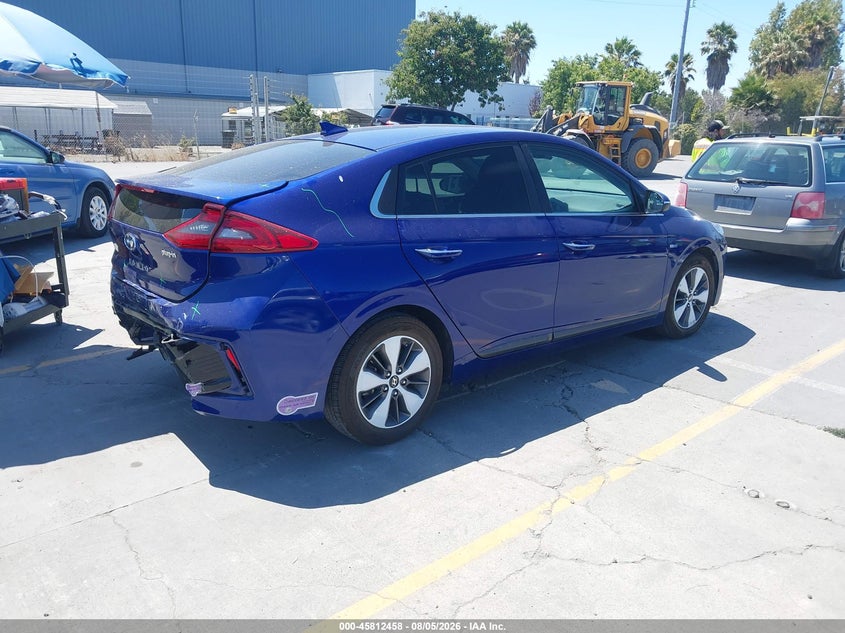 Vin: kmhc75ld5ku135843, lot: 46311304, hyundai ioniq plug-in hybrid limited 20194