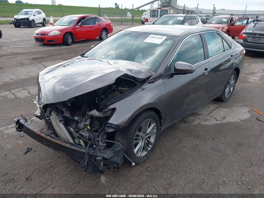 Vin: 4t1bf1fk3gu195712, lot: 46311311, toyota camry se 20162