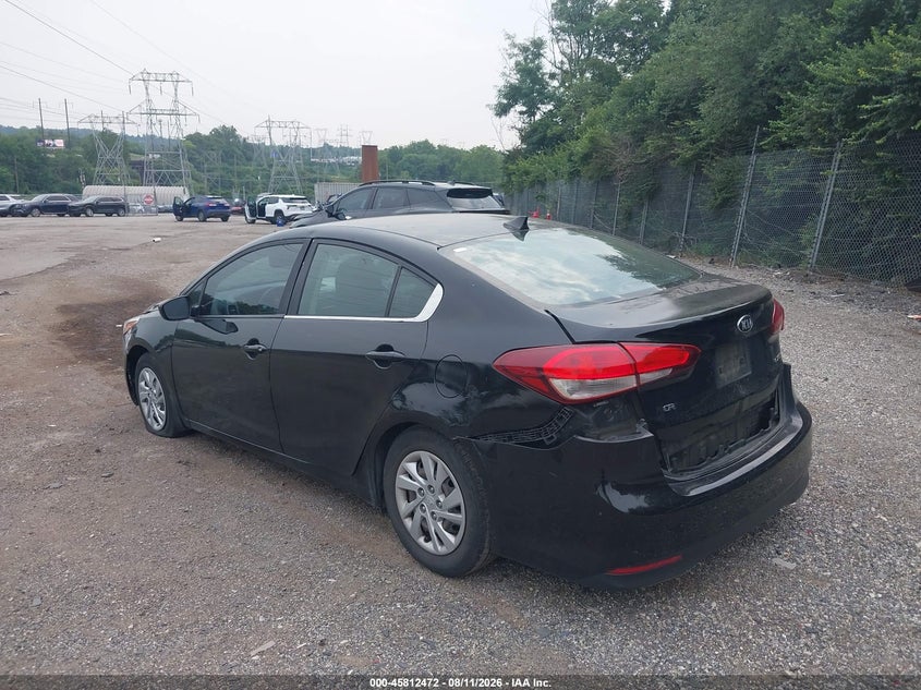 KIA FORTE 2017 VIN 3KPFL4A73HE111990