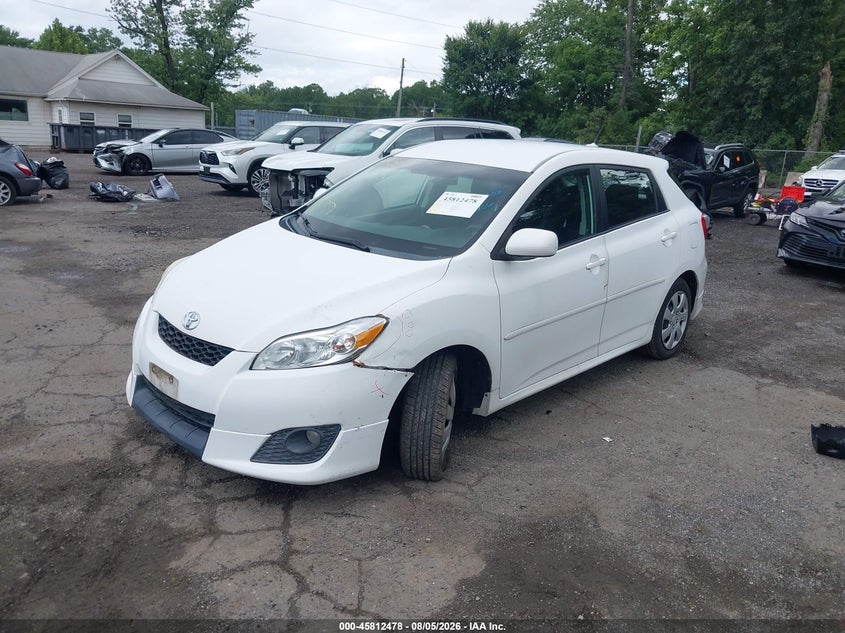 2010 Toyota Matrix, Угон, IAAI, VIN 2T1KU4EE6AC389338 — фото 2