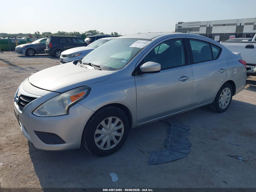 Vin: 3n1cn7ap0hk432596, lot: 46311326, nissan versa 1.6 sv 20172