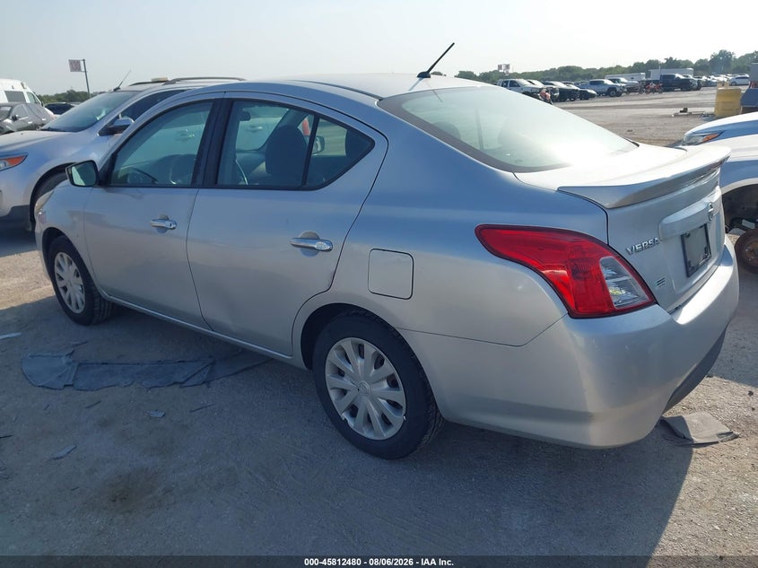 Vin: 3n1cn7ap0hk432596, lot: 46311326, nissan versa 1.6 sv 20173