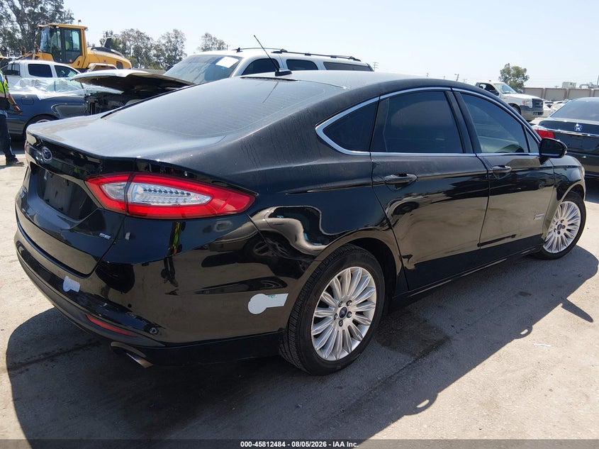 Vin: 3fa6p0pu3gr115089, lot: 46311330, ford fusion energi se luxury 20164