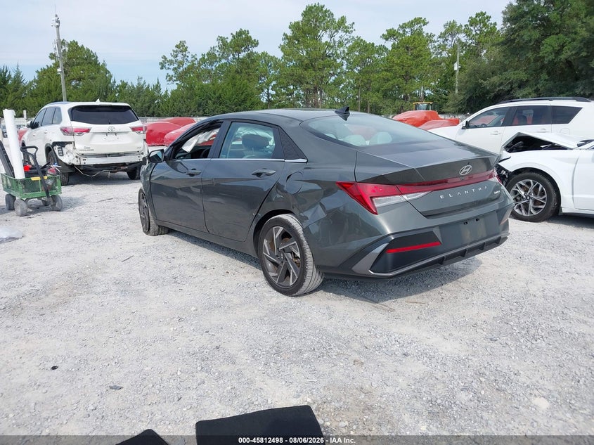 Vin: kmhlp4dg8su001556, lot: 46311344, hyundai elantra limited 20253