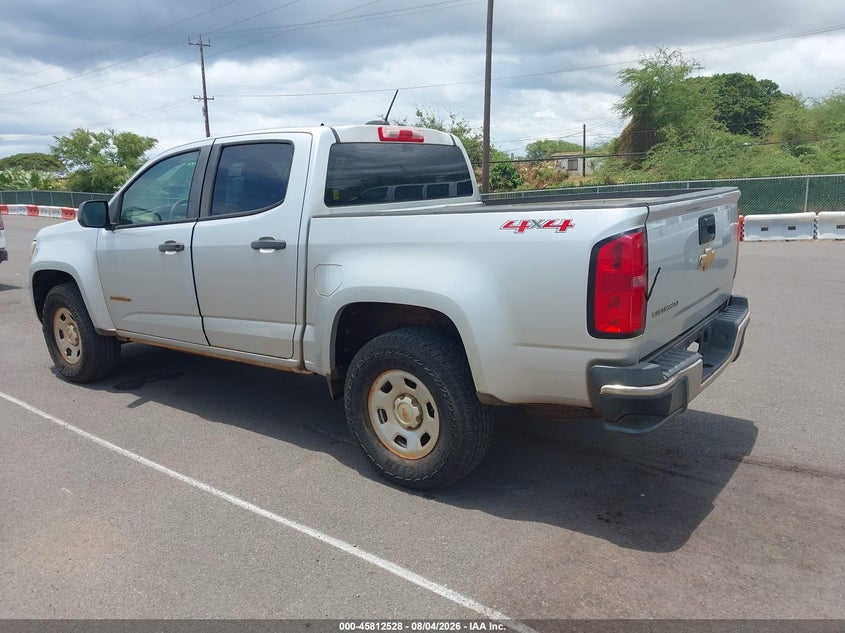 Vin: 1gcgtbe30g1308486, lot: 46311374, chevrolet colorado 4wd wt 20163